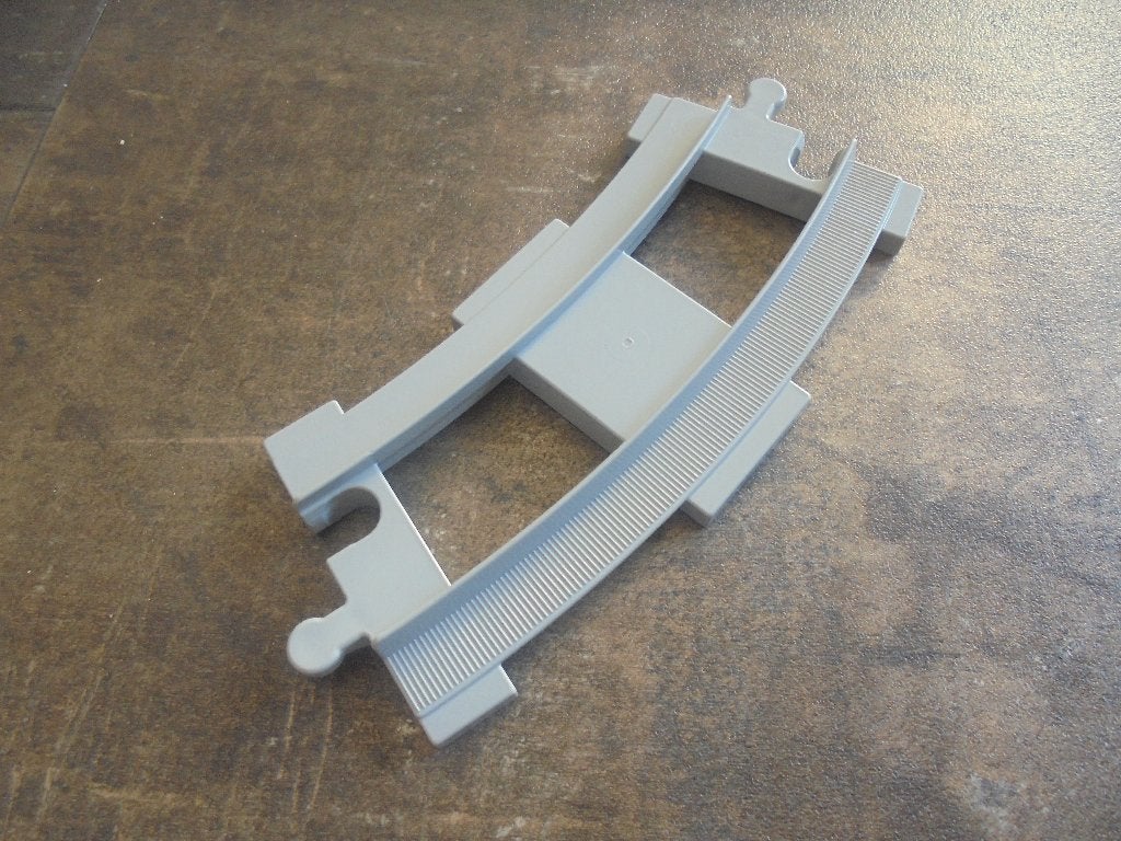 Lego Duplo Train Track Curved (zie foto's) 56, Ophalen of Verzenden, Gebruikt, Losse stenen, Duplo