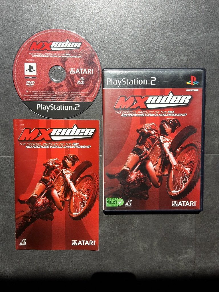 PS2 - MXRider - PlayStation 2, 1 speler, Racen en Vliegen, Ophalen of Verzenden, Zo goed als nieuw