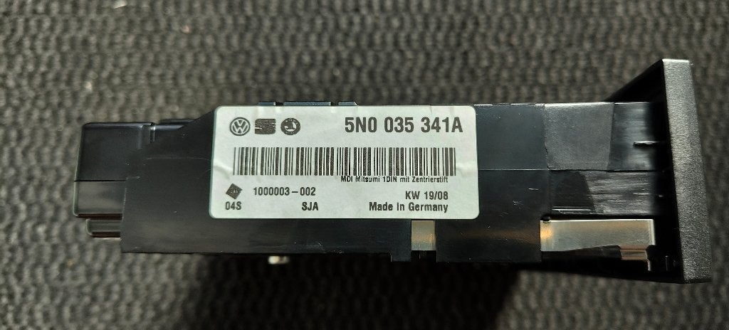 Multimedia interface box with control unit 5N0 035 342A, Ophalen, Zo goed als nieuw
