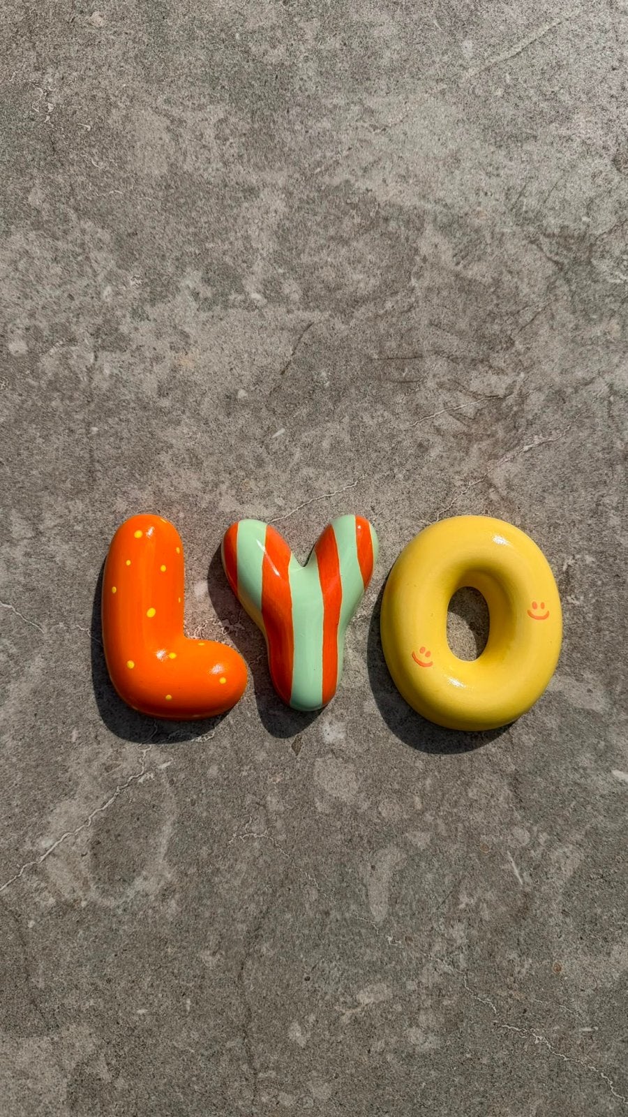 Gepersonaliseerde bubbelletters, Huis en Inrichting, Meerkleurig, Overige stijlen, Nieuw, Kunststof