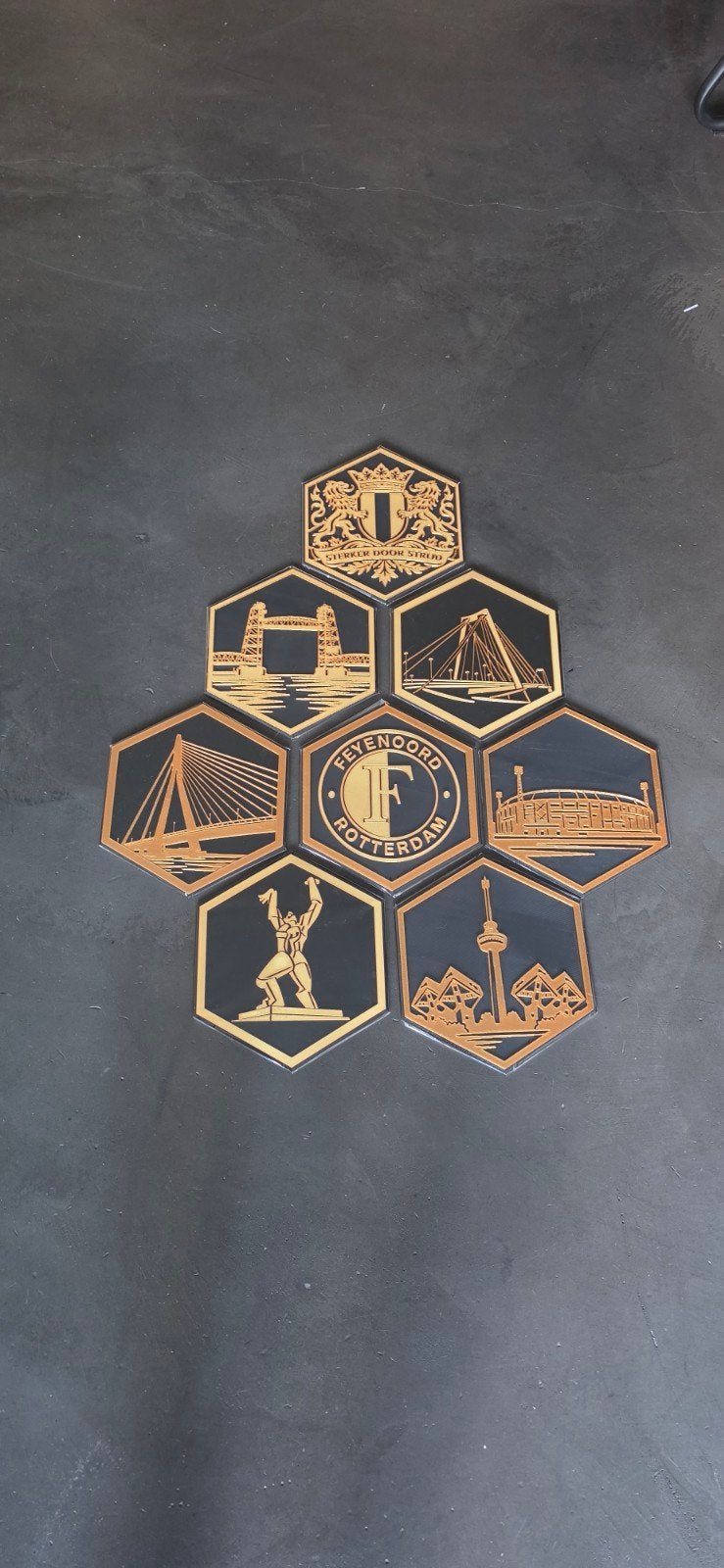 Feyenoord 3d prints, Computers en Software, 3D Printers, Nieuw, Ophalen of Verzenden