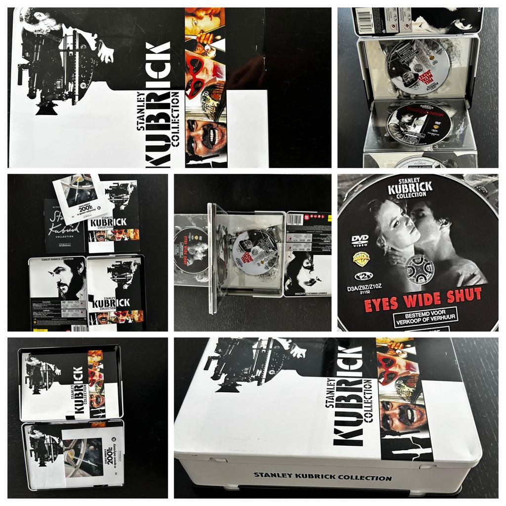 Stanley Kubrick Collection DVD Boxset, Vanaf 16 jaar, Ophalen of Verzenden, Gebruikt, Boxset
