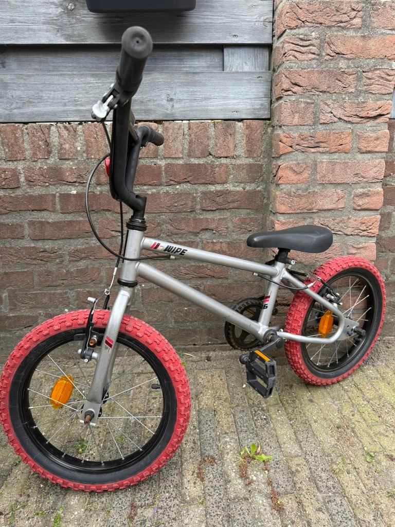Kinderfiets crossfiets, Ophalen, Staal, Trommelrem, 16 tot 20 inch