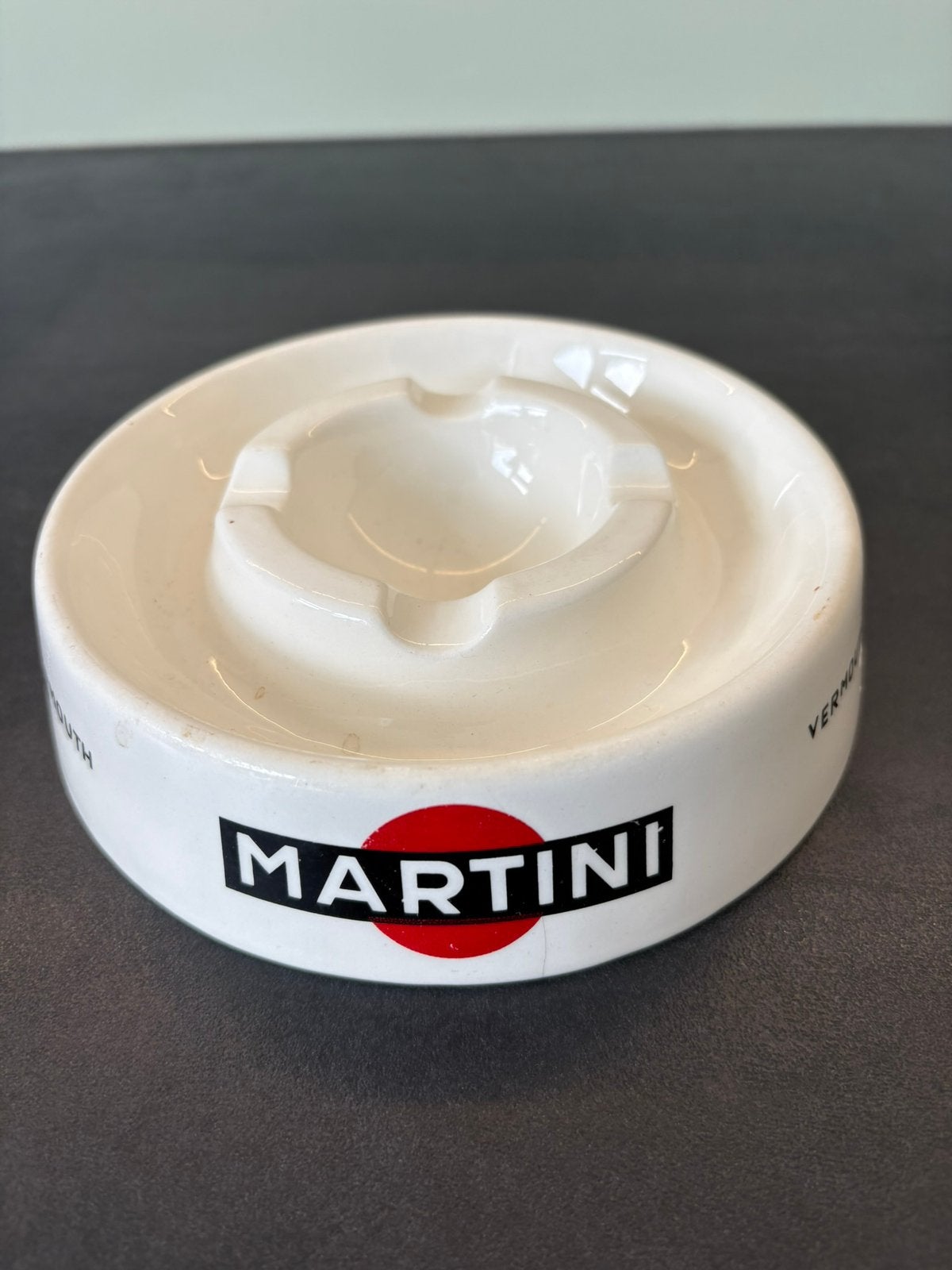 Vintage Martini asbak Royal Sphinx Holland 1956, Ophalen of Verzenden, Zo goed als nieuw, Asbak