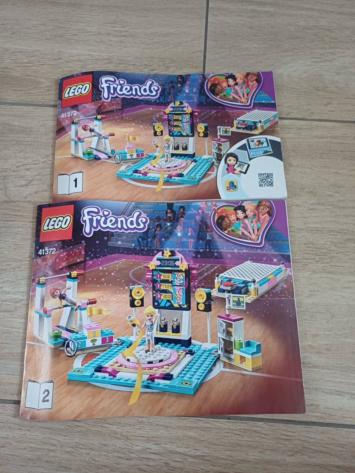 Lego Friends 41372 Stephanie's Gymnastiek Show, Lego, Ophalen of Verzenden, Zo goed als nieuw, Complete set