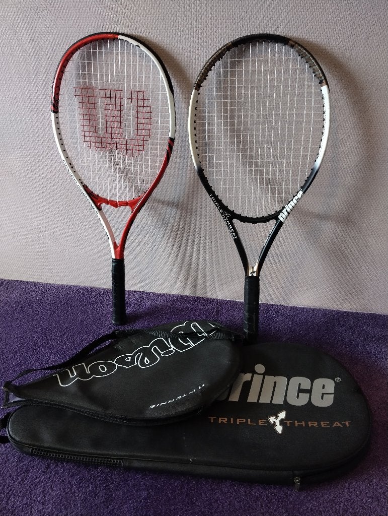 tennisrackets, Ophalen, Gebruikt, L4, Prince