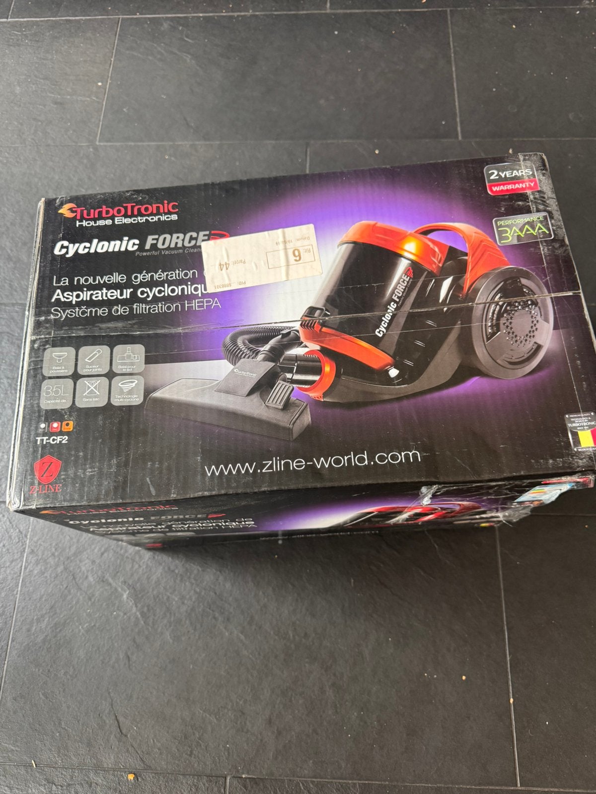 Nieuwe stofzuiger zonder zak, Witgoed en Apparatuur, Ophalen, Nieuw