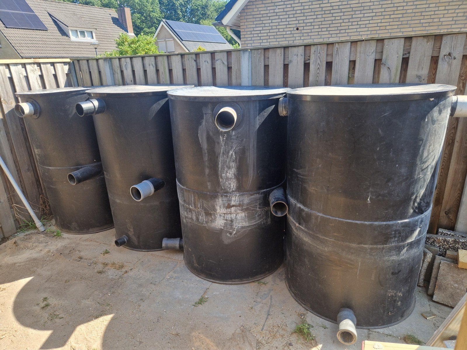 Vortex vijver filter 150x95 cm 4x incl deksel, Tuin en Terras, Ophalen of Verzenden, Filter