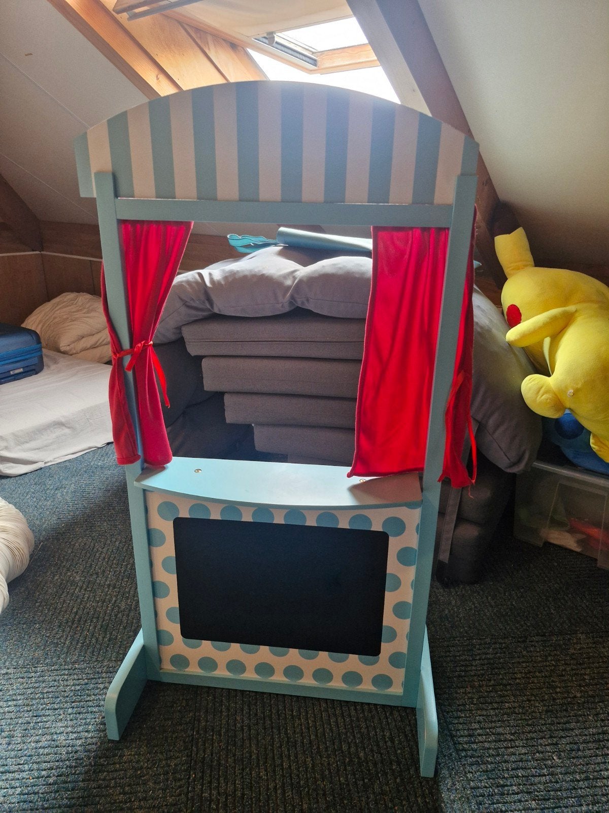 Poppenkast met handpoppen - urenlang speelplezier!, Ophalen, Zo goed als nieuw, Jongen of Meisje