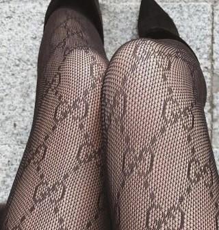 Zwart visnet gaas panty one size/1 maat / universele maat, Zwart, Nieuw, Overige maten, Ophalen of Verzenden