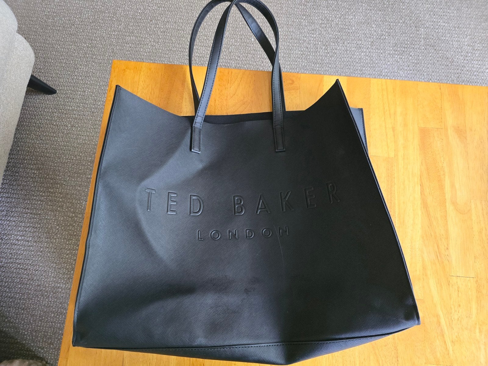 Ted Baker schoudertas Sukicon zwart, 40 tot 60 cm, Gebruikt, Zwart, 35 tot 55 cm