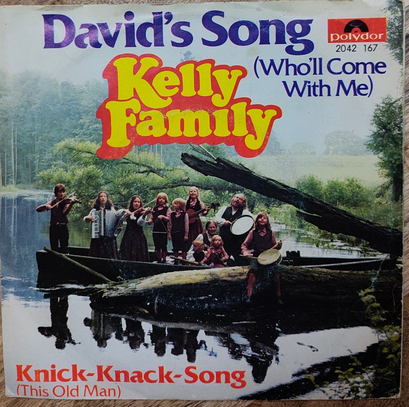 The Kelly Family - David's Song / Knick-Knack-Song (Single), Gebruikt, 7 inch, Pop, EP