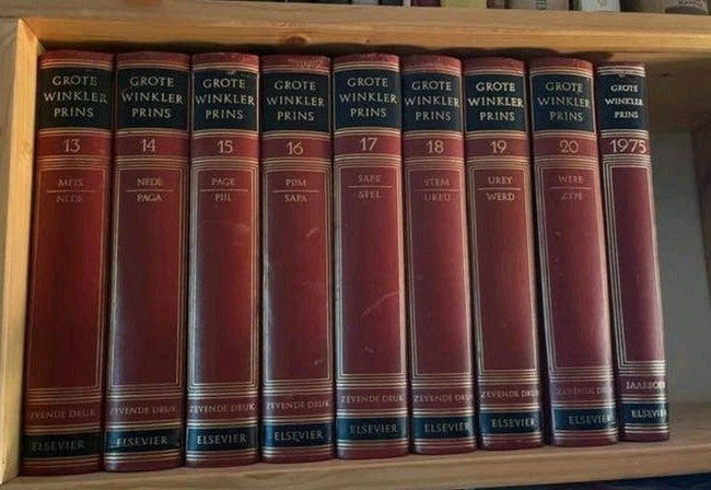 Complete serie encyclopedie - Grote Winkler Prins, Boeken, Encyclopedieën, Ophalen, Complete serie, Zo goed als nieuw, Algemeen