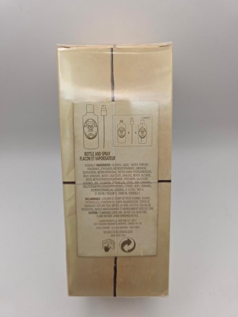 Vintage Diesel Fuel For Life Femme Splash & Spray 120ML, Ophalen of Verzenden, Nieuw