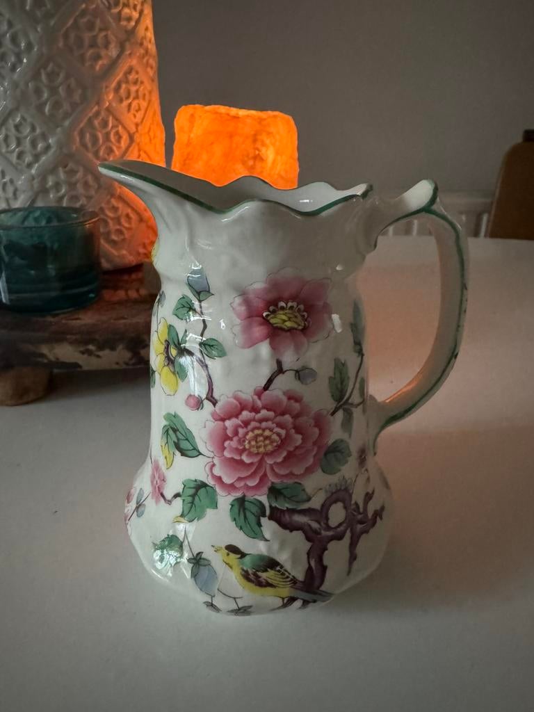 Vintage old Foley kan Chinese Rose, Ophalen of Verzenden