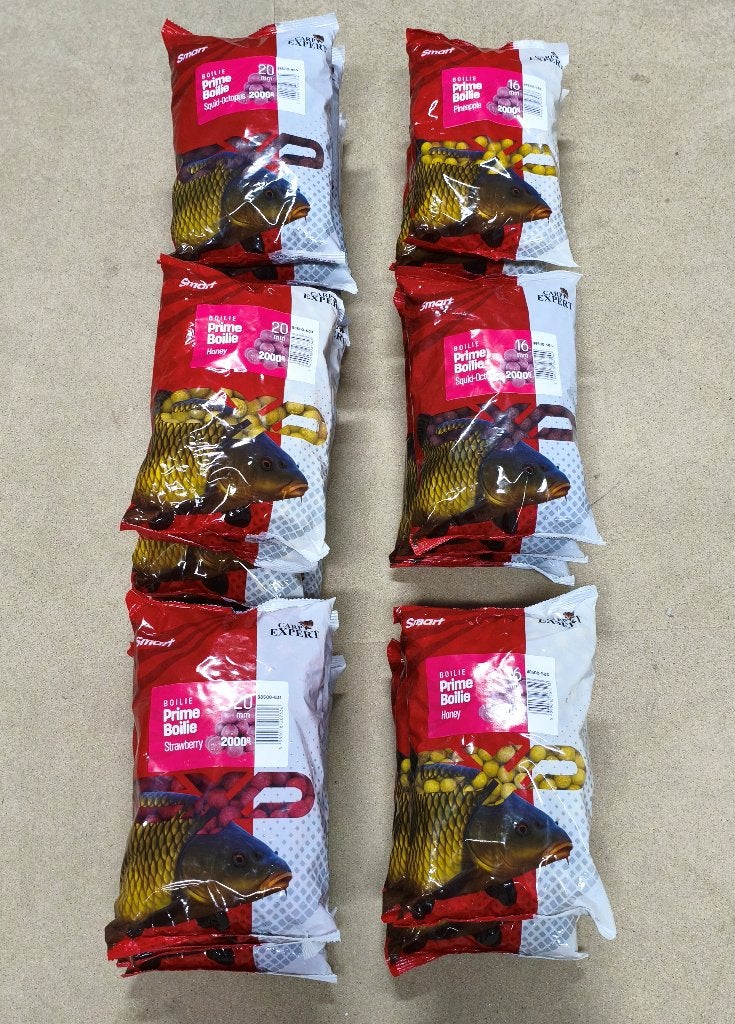 Partij 12x boilies 20 mm - zak 2 kg !!! Carp Expert, Ophalen, Nieuw, Overige typen