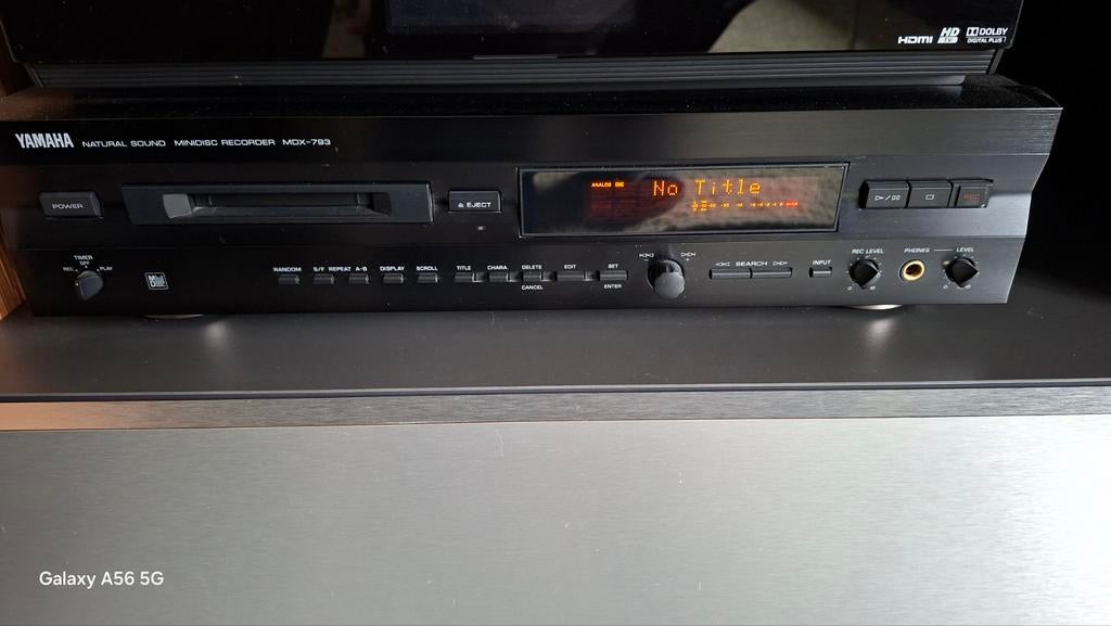 Tekoop, minidisc yamaha mdx 793., Ophalen of Verzenden