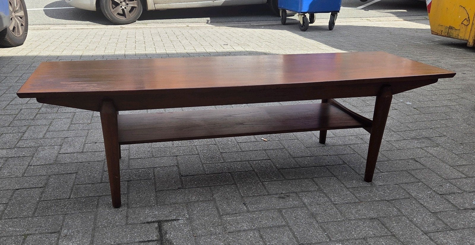 Vintage Salontafel Dutch of Deens Design Jaren 60/70, Ophalen, Huis en Inrichting