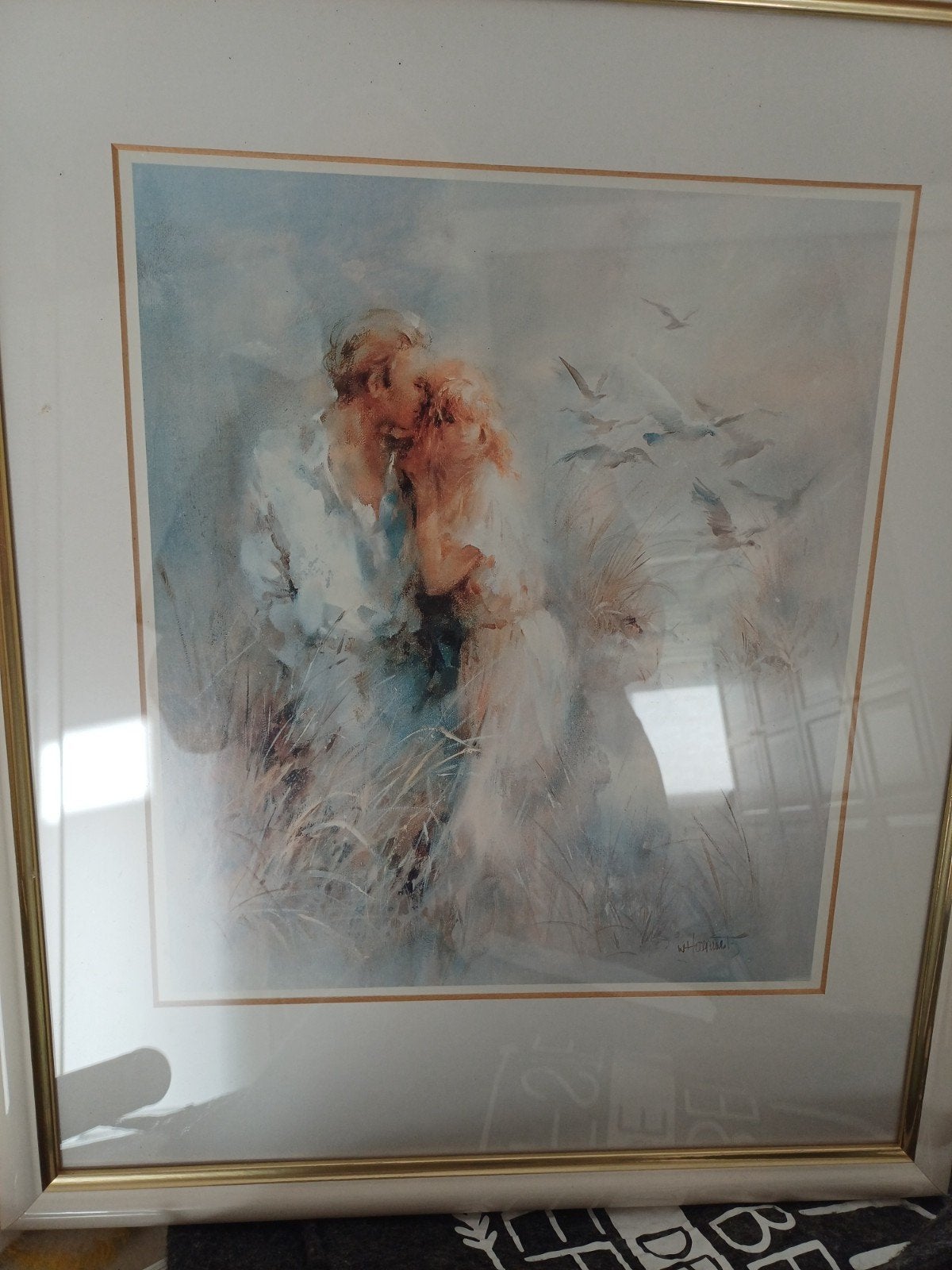 Schilderij, Ophalen