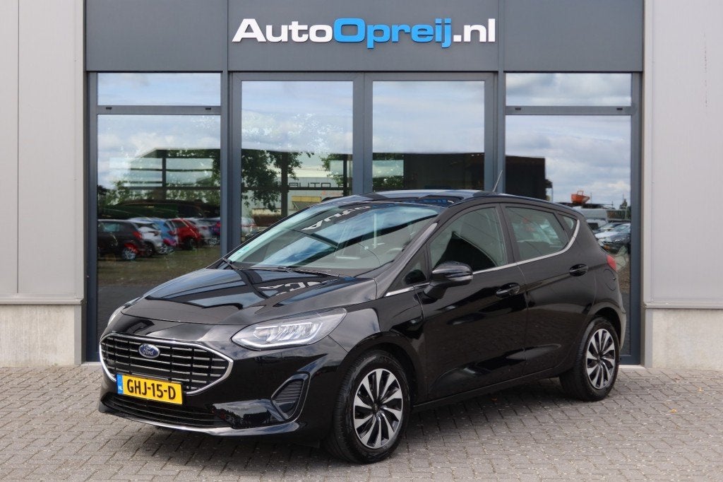 Ford FIESTA 1.0 EcoBoost Hybrid Titanium 125pk Clima, Winter, Auto's, Voorwielaandrijving, 125 pk, Gebruikt, Euro 6