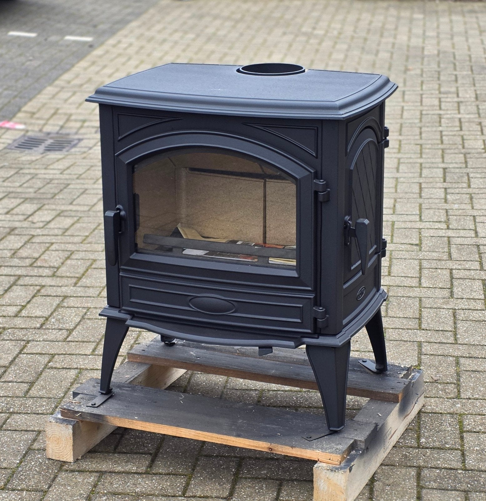 Houtkachel Dovre 640WD nieuw, Huis en Inrichting, Ophalen of Verzenden, Vrijstaand, Hout, Nieuw