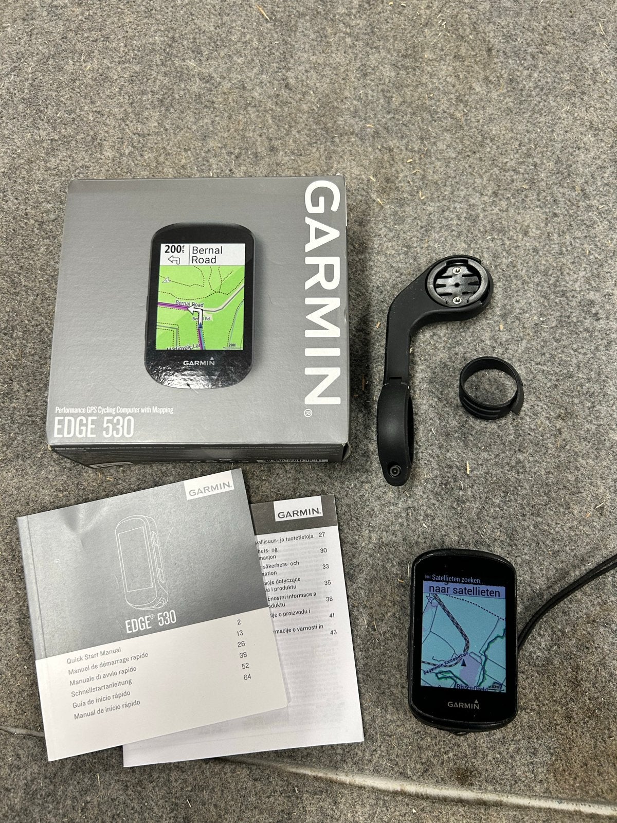 Garmin Edge 530 Fietscomputer met GPS en Navigatie, Ophalen of Verzenden, Draadloos, Zo goed als nieuw