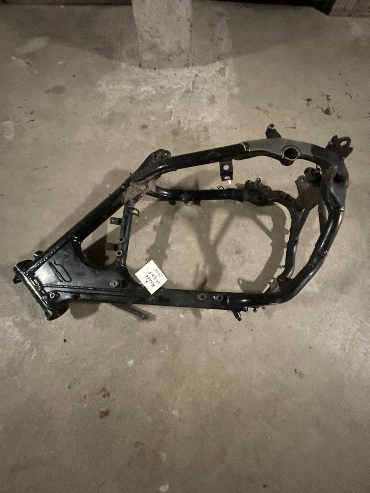 Xr400r frame met kenteken, Motoren, Ophalen, Gebruikt