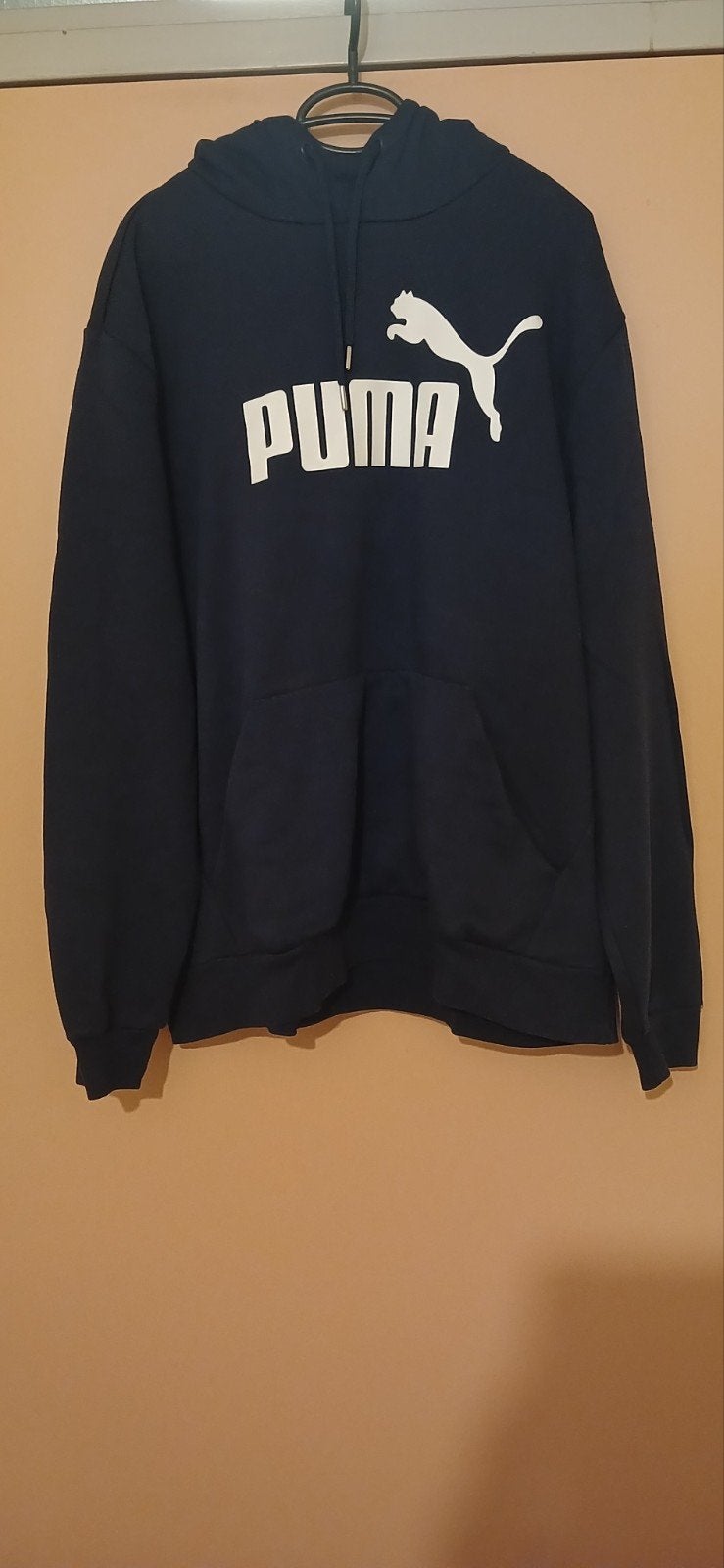 Puma hoodie en joggingbroek set € 35,00, Ophalen of Verzenden, Gedragen, Overige maten, Blauw