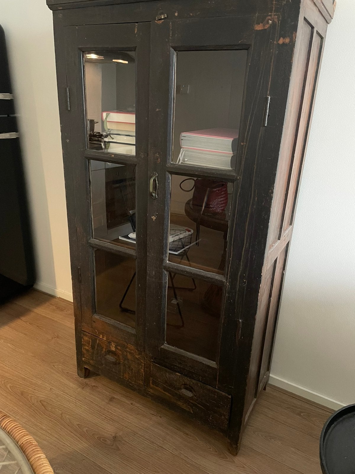 Antiek kast brocante loods 5, Huis en Inrichting, Ophalen, 50 tot 100 cm, Zo goed als nieuw, Minder dan 100 cm