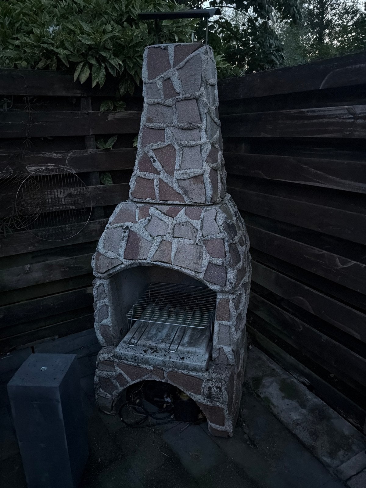 Tuinhaard / Buitenhaard met BBQ-functie, Ophalen, Gebruikt