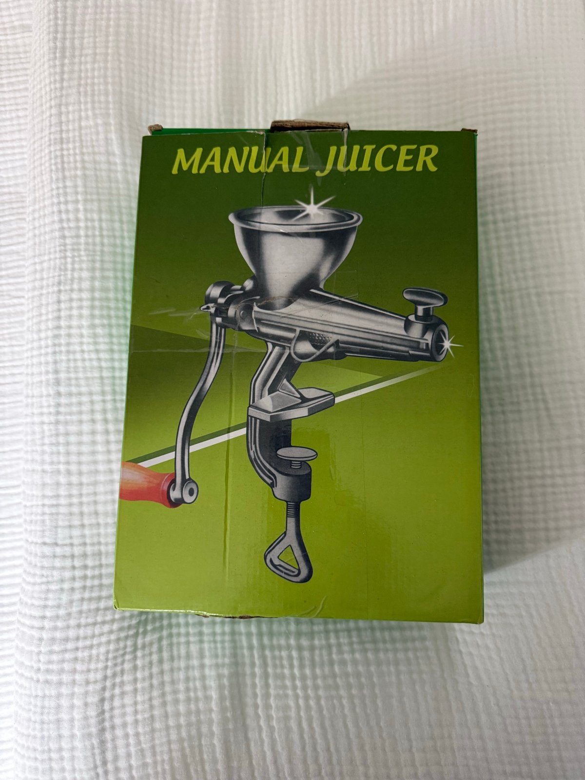 Handmatige Juicer - Nieuw in doos, Ophalen, Nieuw, Handmatig, Sapcentrifuge
