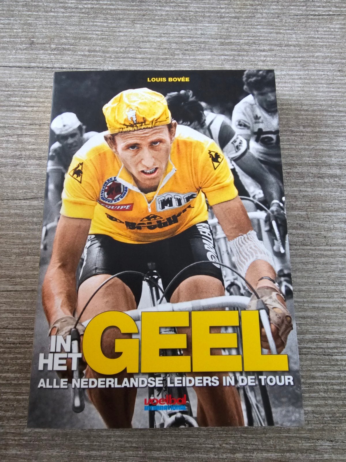 In het Geel: Alle Nederlandse Leiders in de Tour, Ophalen of Verzenden, Gelezen, Louis Bovée, Lopen en Fietsen