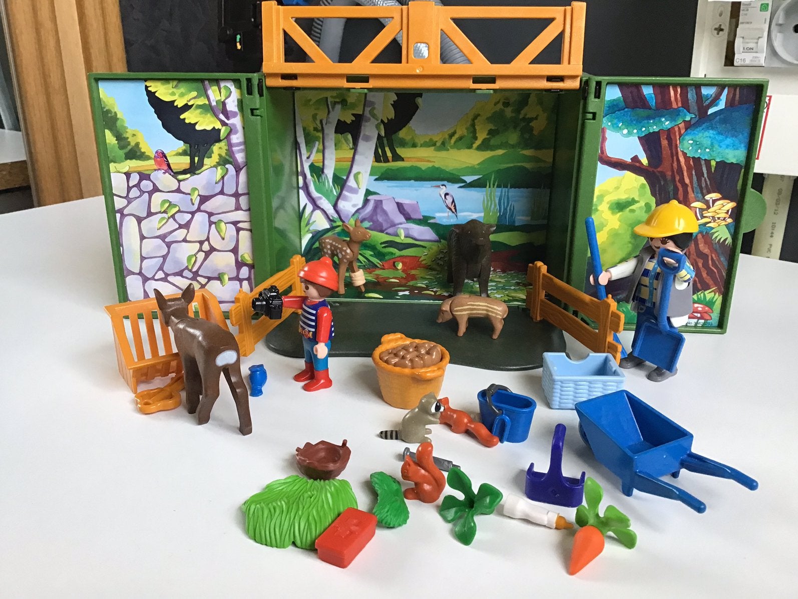 Playmobil 6158 boswachterhuisje, Ophalen of Verzenden, Gebruikt