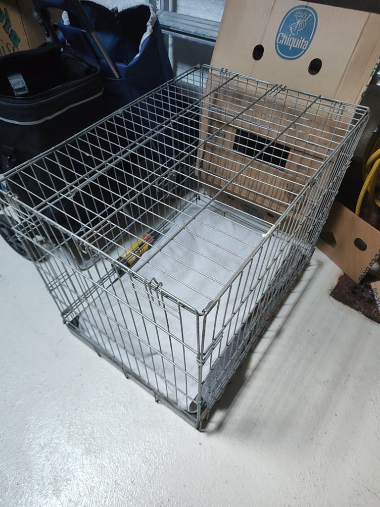 Bench voor middelgrote hond, Kooi, Ophalen, Minder dan 60 cm, 110 cm of meer