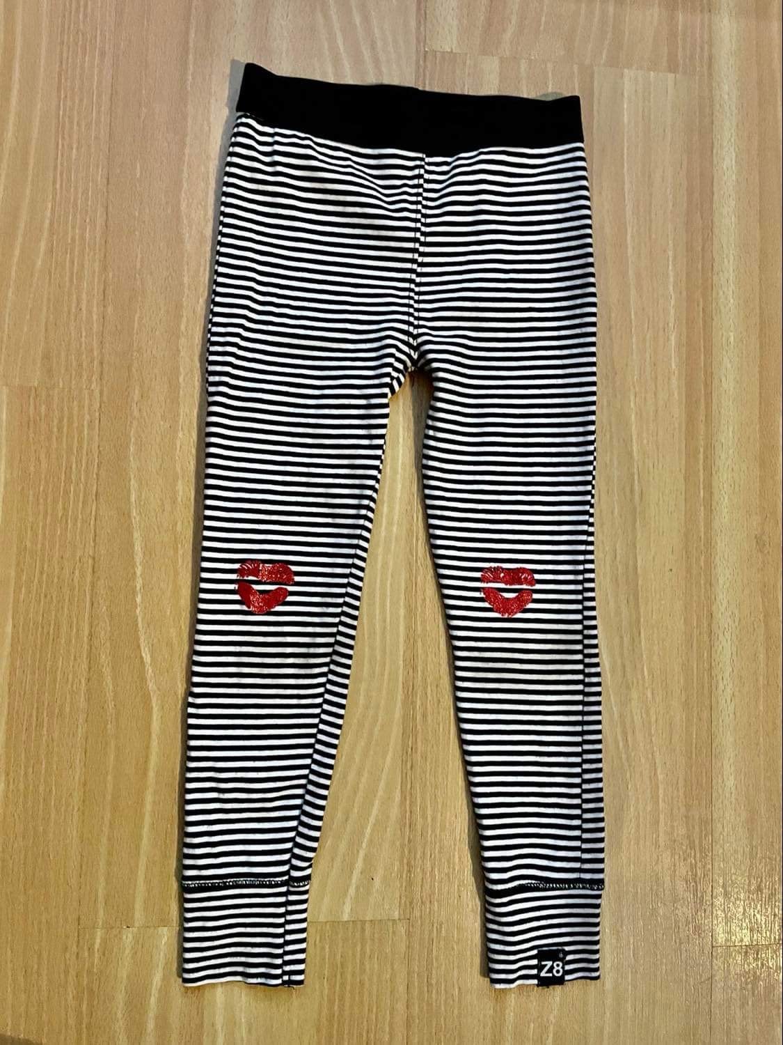 Z8 legging maat 110 zwart wit style: Rosie, Ophalen of Verzenden, Zo goed als nieuw, Meisje, Broek
