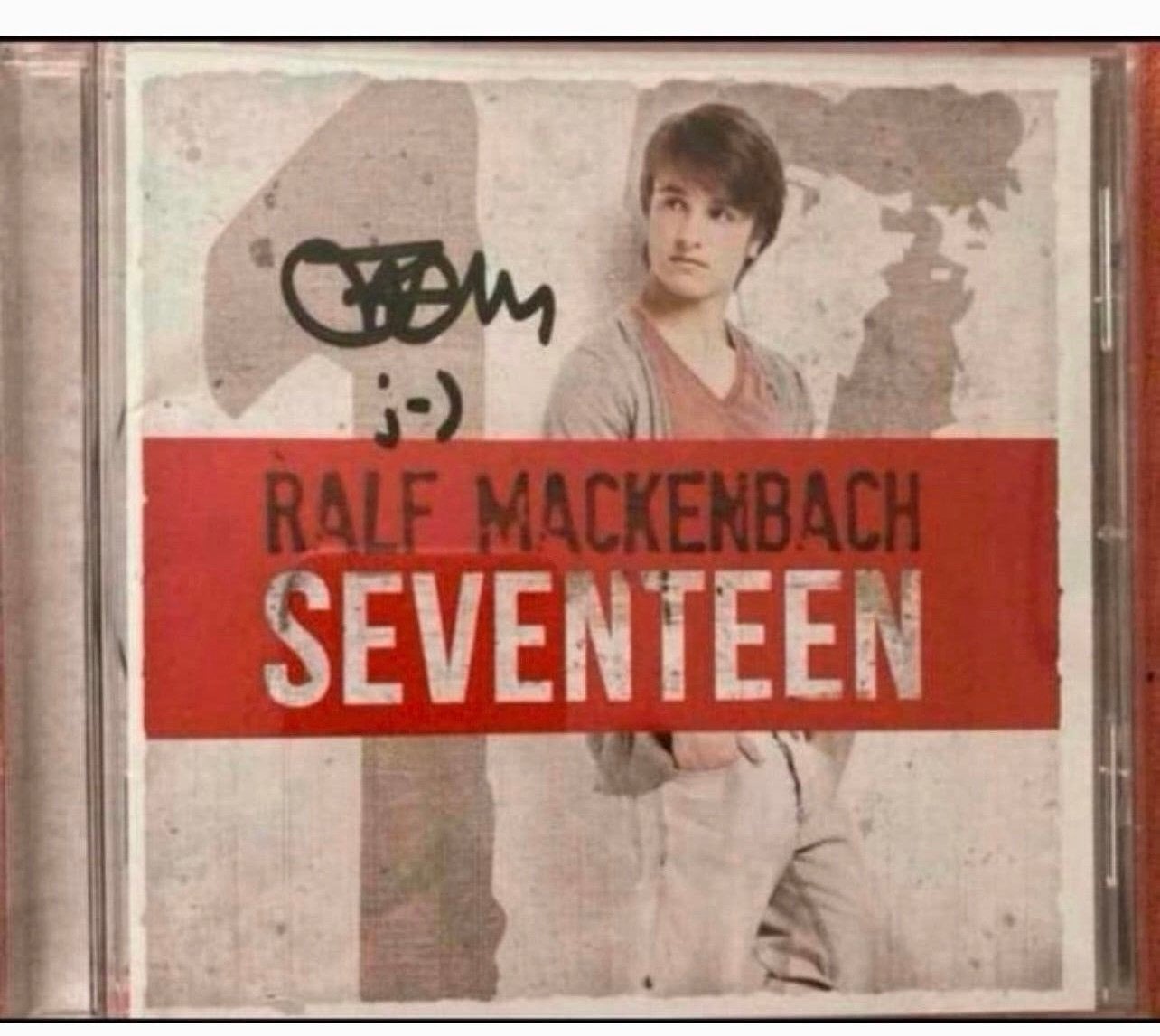Ralf Mackenbach Seventeen Cd Met handtekening, Ophalen of Verzenden, Gebruikt