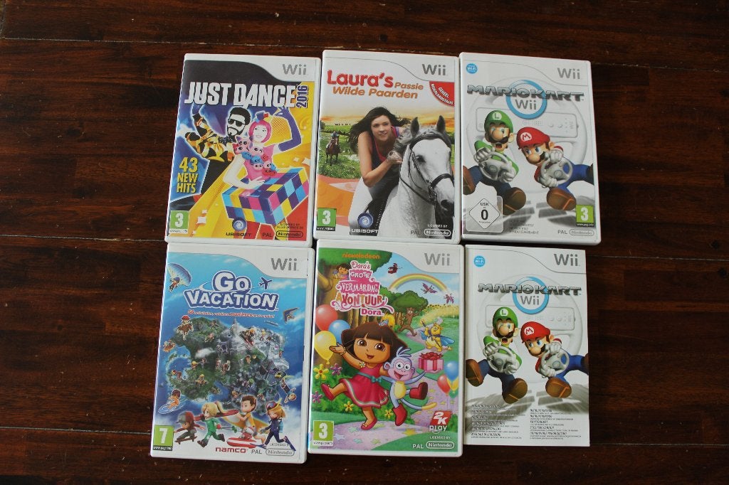 10  wii  spellen, Gebruikt, Overige genres, 2 spelers, Ophalen of Verzenden