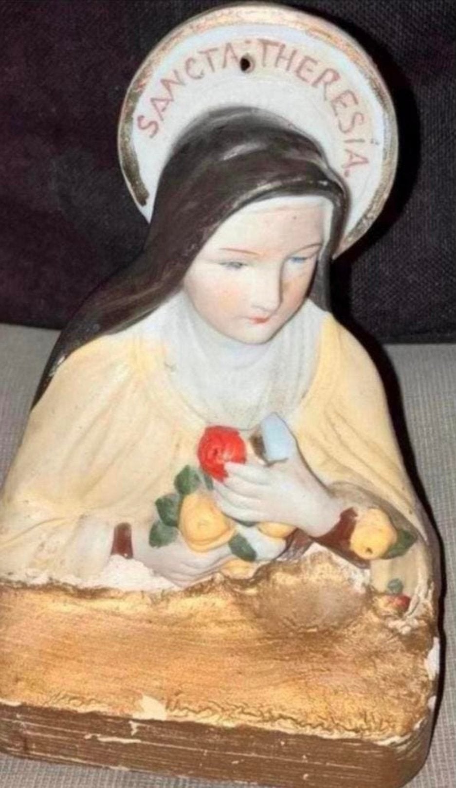 Theresia van Lisieux,mooi antiek beeldje !!, Antiek en Kunst, Ophalen of Verzenden