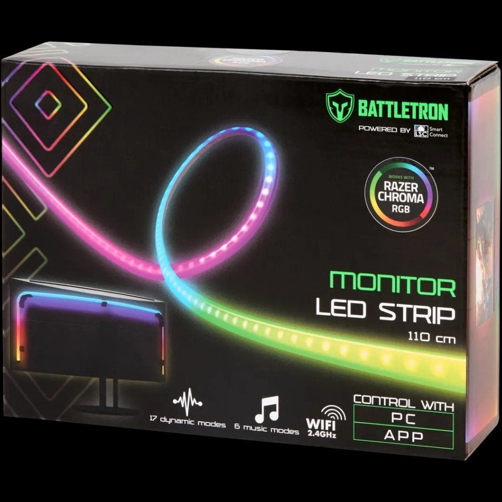 Battletron Razer monitor ledstrip  110 cm, Computers en Software, Nieuw, Ophalen of Verzenden, Overige typen, Onbekend