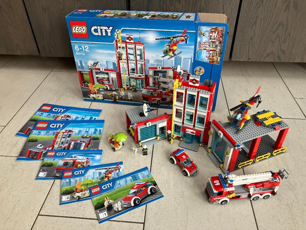 Lego City set nummer 60110, City, Lego, Ophalen of Verzenden, Zo goed als nieuw