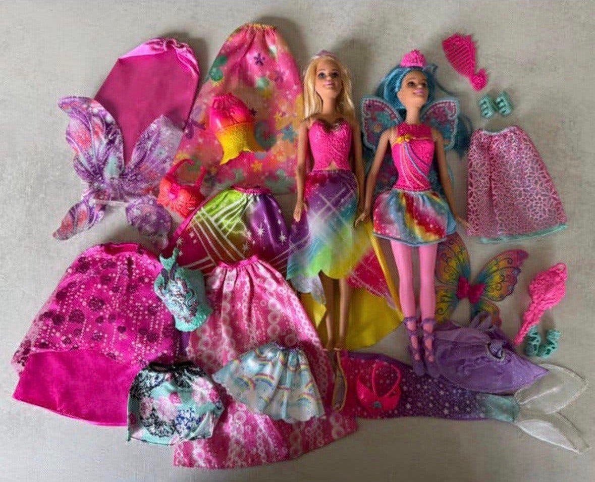 Barbie prinses en fee set met vele extra’s, Ophalen of Verzenden, Gebruikt, Barbie