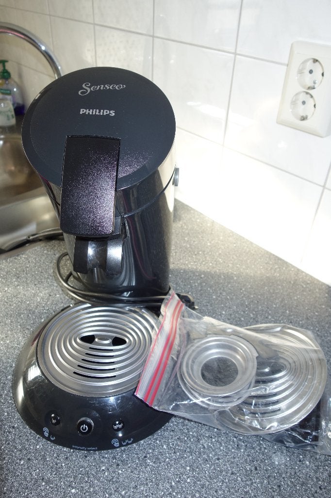 Senseo Philips Koffieset apparaat, Witgoed en Apparatuur, Ophalen of Verzenden, Zo goed als nieuw, Koffiemachine, Koffiepads en cups