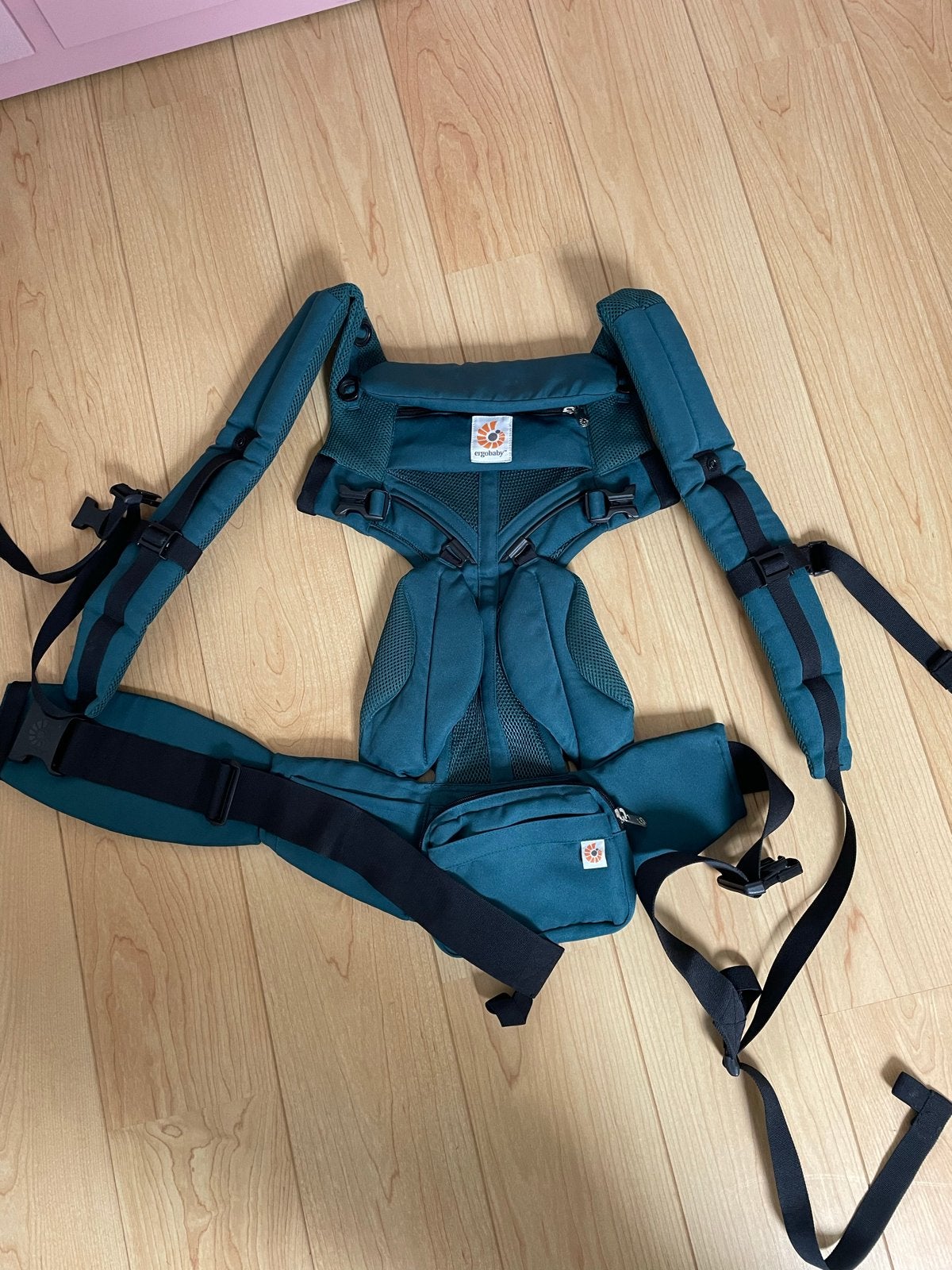 Ergobaby Omni 360 Cool Air Draagzak Evergreen, Kinderen en Baby's, Babydragers en Draagdoeken, Overige merken, Buik of Rug, Ophalen of Verzenden