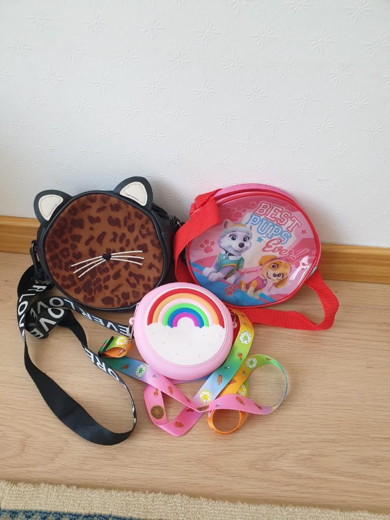 Meisje tasjes, Ophalen, Gebruikt, Roze, Schoudertasje
