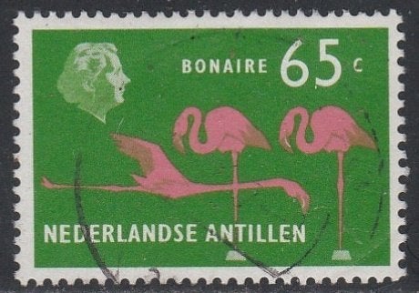 Antillen 1973 462 Bonaire 65c, Gest, Ophalen of Verzenden, Gestempeld