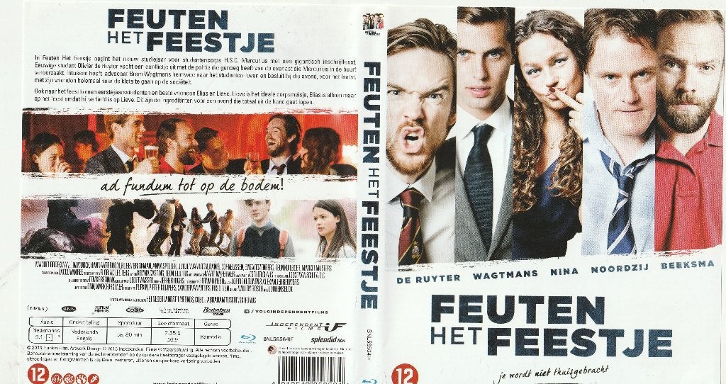 Feuten het feestje blu ray, Ophalen of Verzenden, Zo goed als nieuw