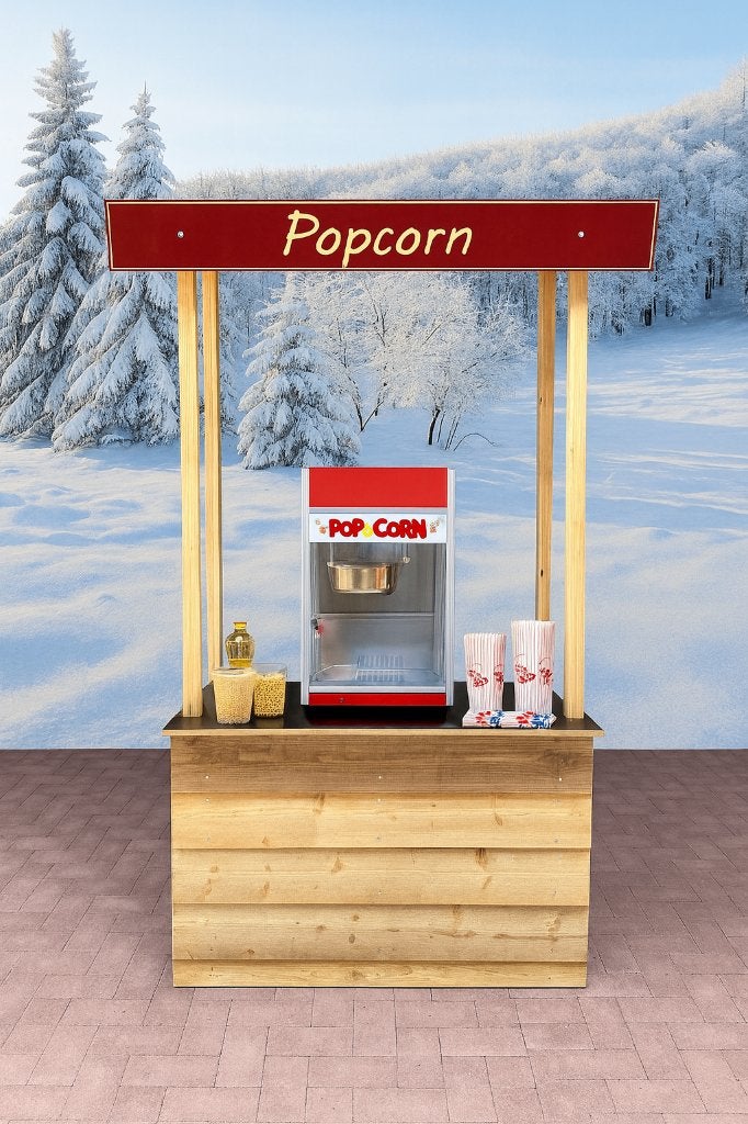 Popcornkraam Popcornmachine te huur, Ophalen, Nieuw, Overige