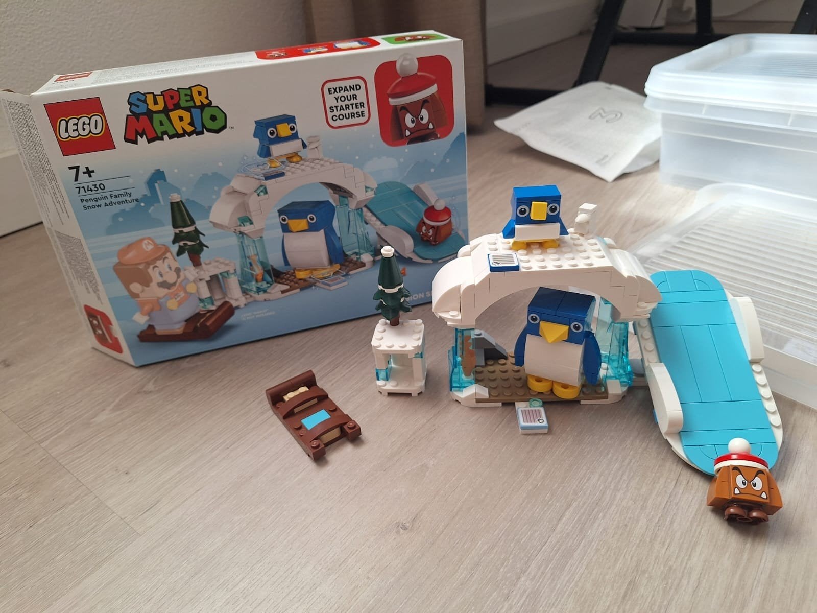 LEGO Super Mario 71430 Pinguïnfamilie Sneeuwavontuur, Compleet, Overige thema's, Lego, Ophalen of Verzenden