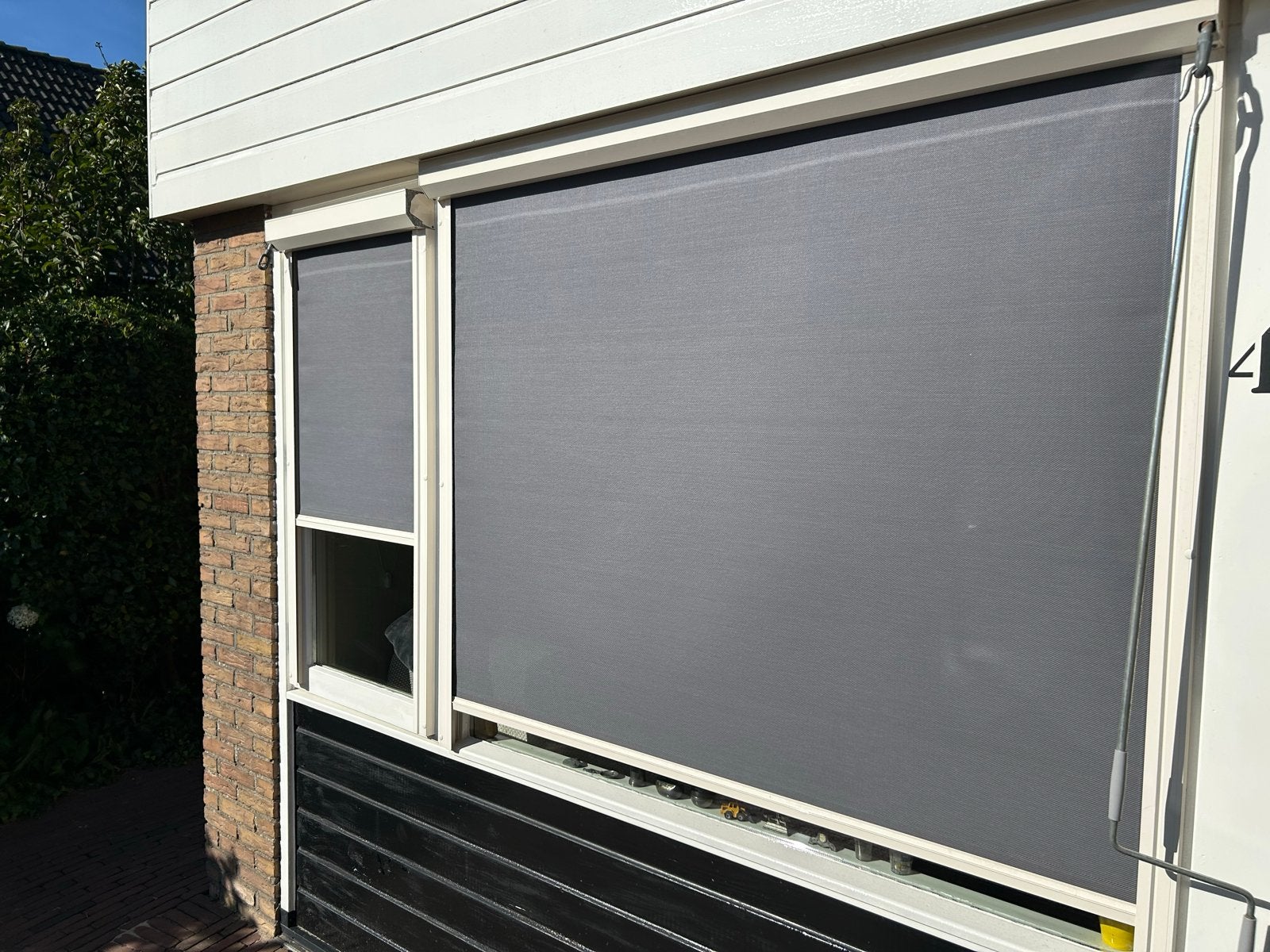 2 zonneschermen voor ramen, Tuin en Terras, Gebruikt, Ophalen of Verzenden, Minder dan 250 cm, 150 tot 300 cm