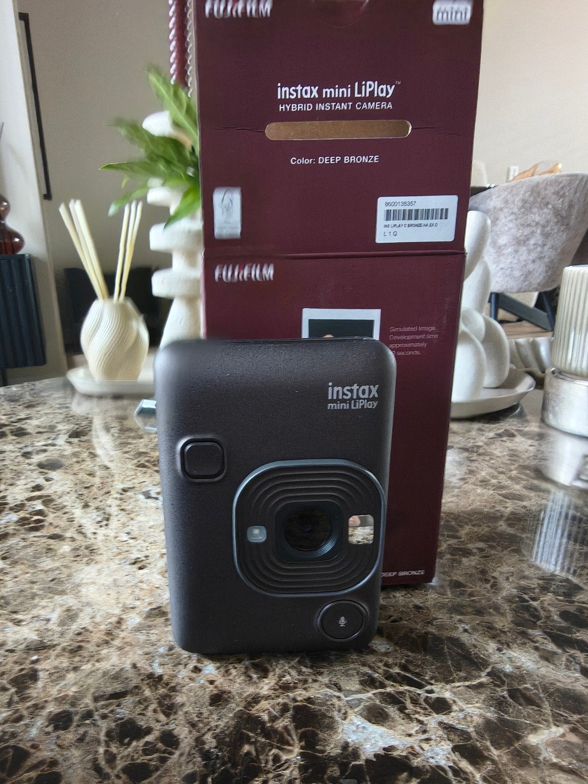 Fujifilm Instax Mini LiPlay Instant Camera + 90 vellen, Ophalen, Handleiding, Nieuw, Instant camera